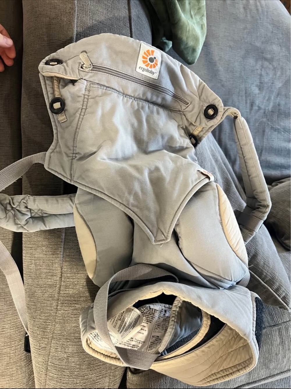 Ergobaby Light Gray carrier